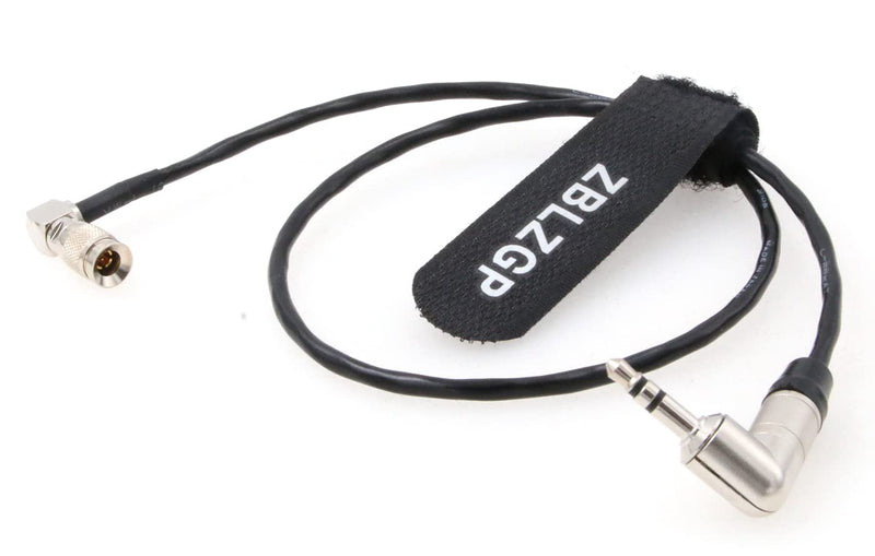 [AUSTRALIA] - ZBLZGP DIN 1.0 2.3 BNC to Right Angle 3.5mm Jack UltraSync ONE Timecode Cable for DSLR Cameras (Right Angle din 1.0/2.3) Right angle din 1.0/2.3 