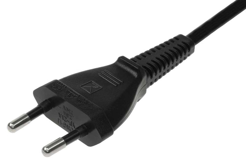 SF Cable, 2ft EN50075 European 2 pin to C7 Power Cord