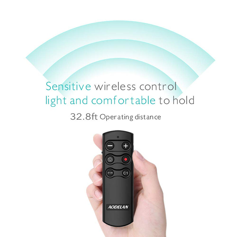 Wireless Shutter Release Camera Remote Control for Sony A7 III, A7R III, A6100, A6400, A6600, RX100 VII, RX0 II, A7R IV, A9, A9 II, ZV-1, A7C