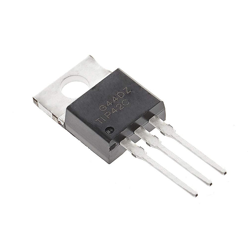 Bridgold 20pcs TIP42C TIP42 PNP Epitaxial Silicon Power Transistor, General Purpose, 6 A, 100 V, 3-Pin TO-220