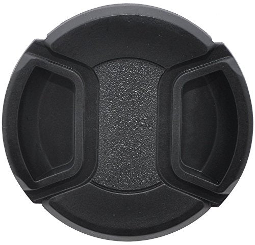[AUSTRALIA] - 77mm Universal Snap-On Lens Cap for Nikon 24-70mm f/2.8G ED AF-S Nikkor Wide Angle Zoom Lens + Cap Keeper + Microfiber Cleaning Cloth 