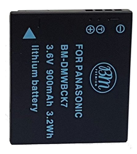 Pack of 2 DMW-BCK7 Batteries And Battery Charger for Panasonic Lumix DMC-FH25 DMC-FH27 DMC-FP5 DMC-FP7 DMC-FS16 DMC-FS18 DMC-FS22 DMC-FS35 DMC-FS37 DMC-S1 DMC-S2 DMC-S3 DMC-SZ1 DMC-SZ5 DMC-SZ7 DMC-TS20 DMC-TS25 Digital Camera + More!
