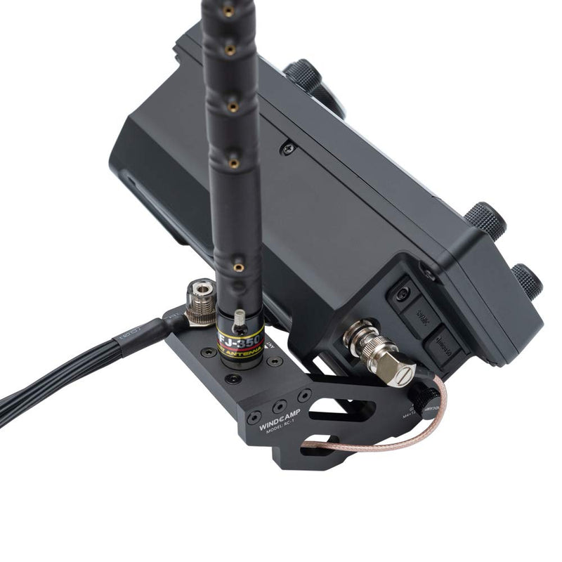 Quick Release Antenna Bracket Holder Antenna Mount Bracket for Portable Shortwave Radio ICOM IC-705