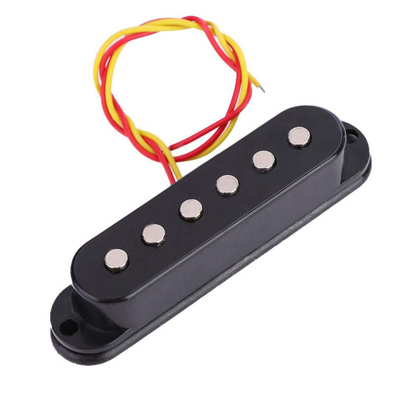 [AUSTRALIA] - Bnineteenteam 1 PC Single Coil Sound Pickup Replacement Part for ST Electric Guitar Black 
