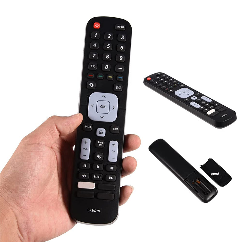 EN2A27S Remote Control Replacement for Sharp TV, Universal TV Remote Control Compatible with Sharp LC-40N5000U LC-43N5000U LC-43N6100U