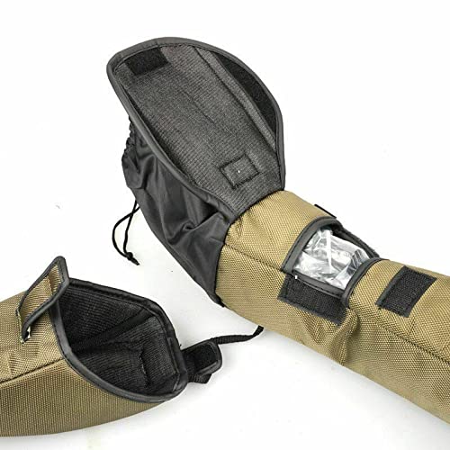 20-60X80 25-75x100 Bird Watching Telescope Hunting Spotting Scope Case Bag Shock Absorbing Backpack Cover 80mm 100mm (For 80mm Telescope) For 80mm Telescope