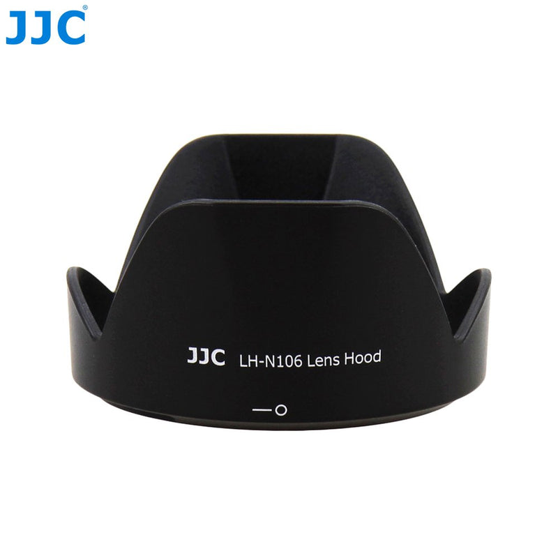JJC Dedicated Bayonet Reversible Lens Hood Shade for Nikon AF-P DX Nikkor 18-55mm F3.5-5.6G VR & AF-P DX Nikkor 18-55mm F3.5-5.6G Lens on Nikon D3500 D3400 D5600 Camera Replace Nikon HB-N106 Lens Hood