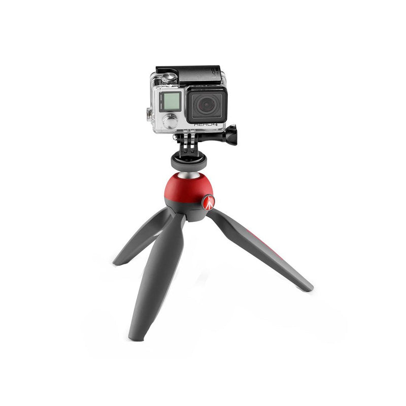 Manfrotto EXADPT Universal GoPro Tripod Mount Adapter with 1/4 Thread Connection (Black)