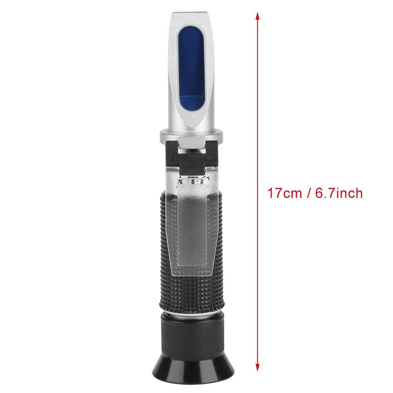 Professional Hand Held Accurate Refractometer Salinity Refractometer 0-100‰ Cutting Oil Fluid Refractometer 0-32%(#1) #1