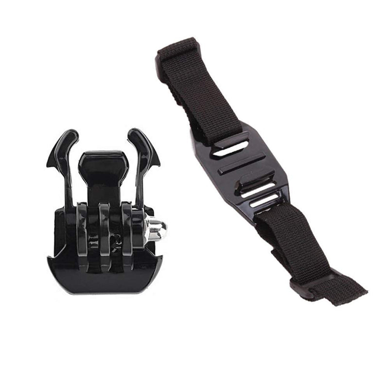 Acxico 1 Set of Vented Helmet Strap Mount for GOPRO Camera + Quick Release Buckle Mount