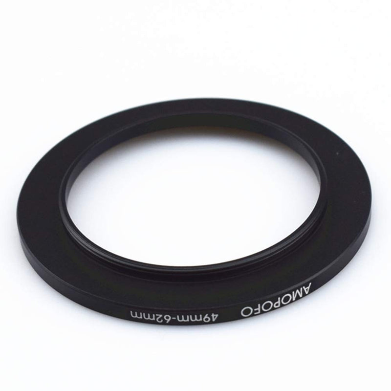 Universal 49-62mm /49mm to 62mm Step Up Ring Filter Adapter for UV,ND,CPL,Metal Step Up Ring Adapter