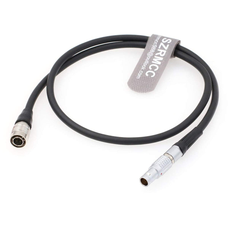 SZRMCC Hirose 4 Pin Male to 0B 4 Pin Male Power Cable for Sony F5 F55 ARRI Amira Camera to Teradek Cube