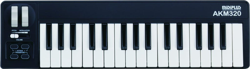 midiplus, 32-Key Midi Controller, 32-Key (AKM320) Keyboard