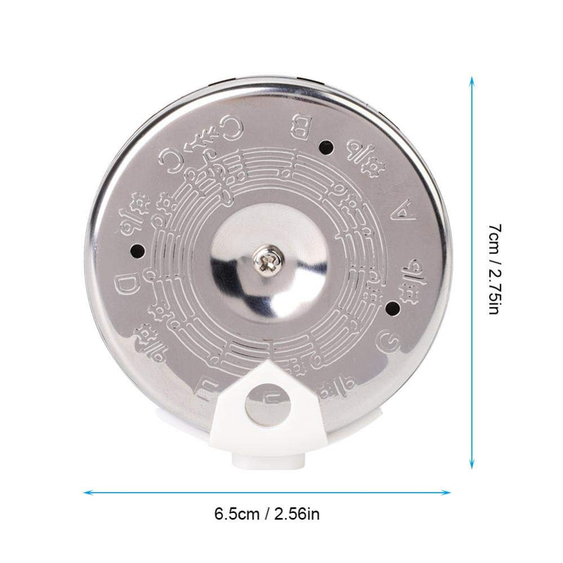 13 Tone Pitch Pipe, Sensitive Chromatic 13 Pitch Pipe Tuner Accessory for Guitar Bass Violin Ukulele Chromatic Tuning