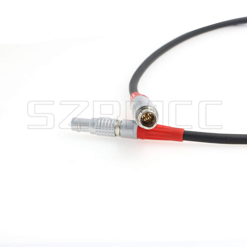 SZRMCC ARRI LCS Fischer 5 Pin to LBUS 0B 4 Pin Cforce Lens Motor Cable for UMC-4 Motor Controller