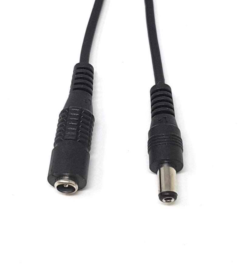 MainCore 1.5m long 2.1mm x 5.5mm DC Power Extension Extender Cable Lead Compatible With Effect Pedal, Keyboards, Electric Piano, Synthesizer, Sequencers, Computers, Tone Generators, Drum Machines