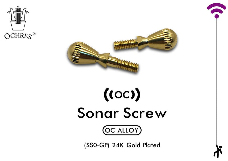 Ochres Music SS0-GP OC Saxophone Sonar Screw 24K Gold Plated