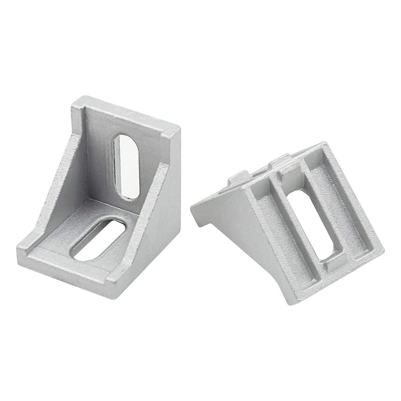 Tsnamay 4040 Inside Corner Bracket Gusset for 4040 Aluminum Extrusion Profile with Slot 8mm-10PCS 10pcs