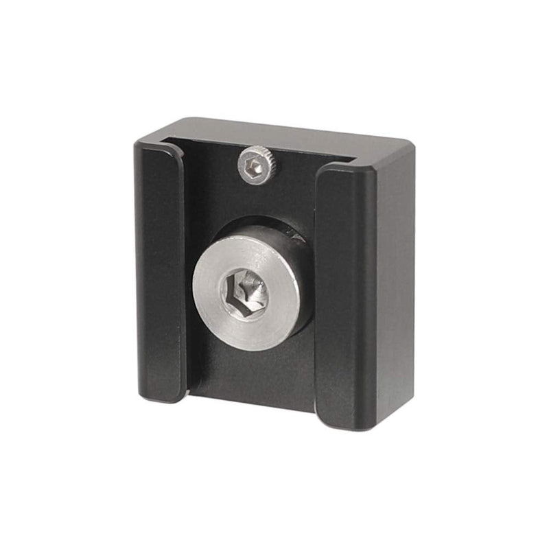CAMVATE 3/8"-16 Cold Shoe Mount Adapter with Locating Pins Compatible for ARRI Standard Mounting Points