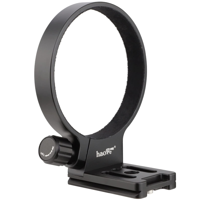 Haoge Tripod Mount Ring for Tamron 35-150 mm F/2-2.8 Di III VXD A058 Lens and Sigma 100-400mm f/5-6.3 DG OS HSM Lens for Canon EF Mount and Nikon F Mount Built-in Arca Type Plate