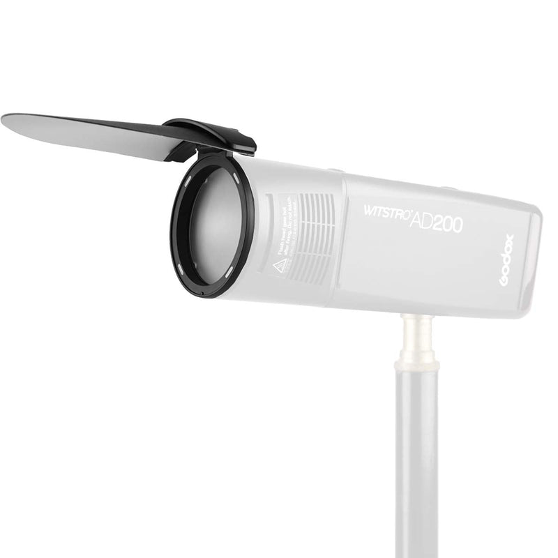 Godox AK-R12 Bounce Card, Compatible with Godox V1 Flash Series, V1-S, V1-C, V-1N, use with Godox H200R Round Flash Head, AD200 Pro, AD200