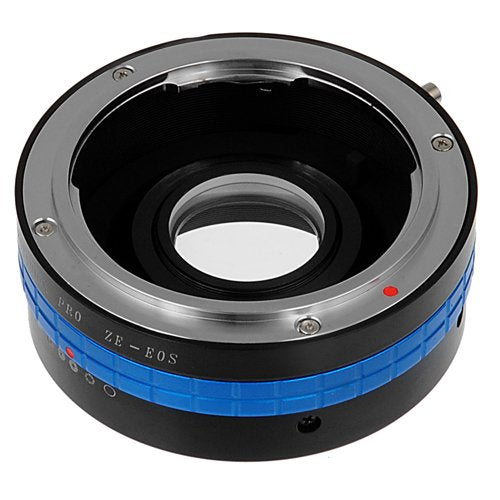 Fotodiox Pro Lens Mount Adapter, for Mamiya ZE (35mm) Lens to Canon EOS EF Mount DSLR Camera Body Single