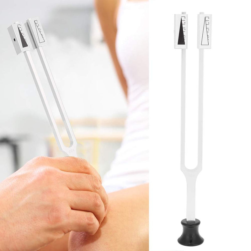 Brrnoo Tuning Fork, C64Hz and C128hz aluminum alloy adjustable Medical Tuning Fork Instruments Tuning Vibration Health DiagnosticTherapy Tool