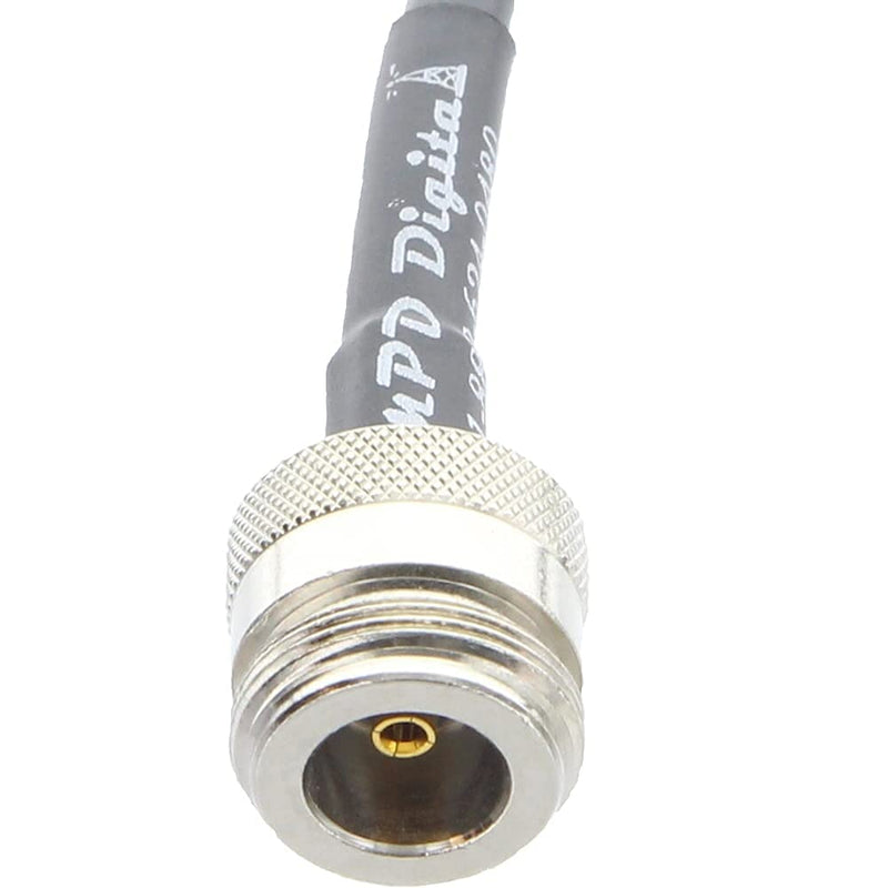 MPD Digital Genuine Times Microwave LMR-400 LMR400 RF Coaxial Cable with N Female and RP-SMA Male Connectors for Hotspot, WiFi, Radio Transmitters, Antenna, 10ft 10