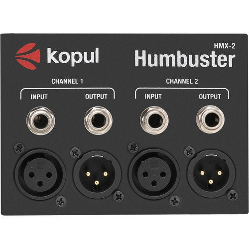 [AUSTRALIA] - Kopul HMX-2 Humbuster - Dual-Channel Hum Eliminator with XLR and 1/4" Connectors 