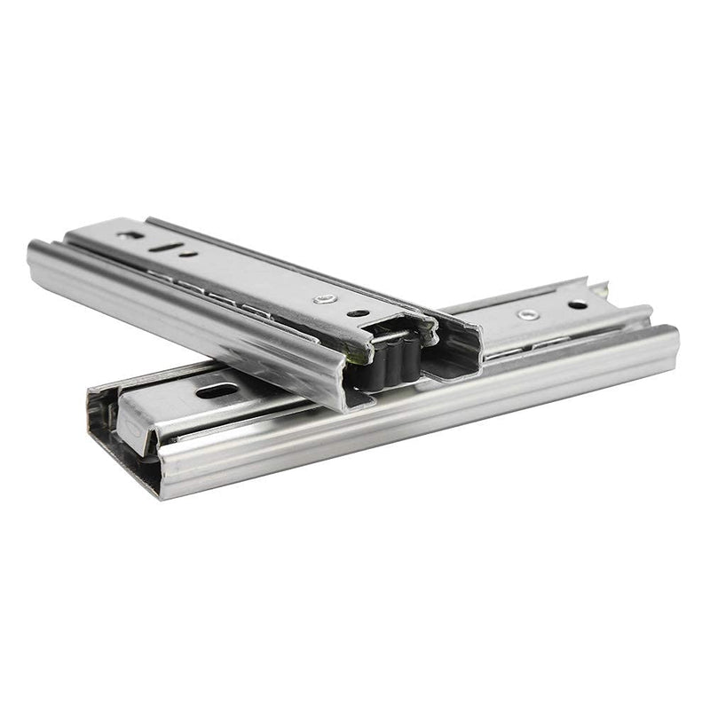 2pcs 5in Mini Short Drawer Slides Furniture Guide Rail Full Extension Kitchen Cupboard Hardware for Cabinets, Closets