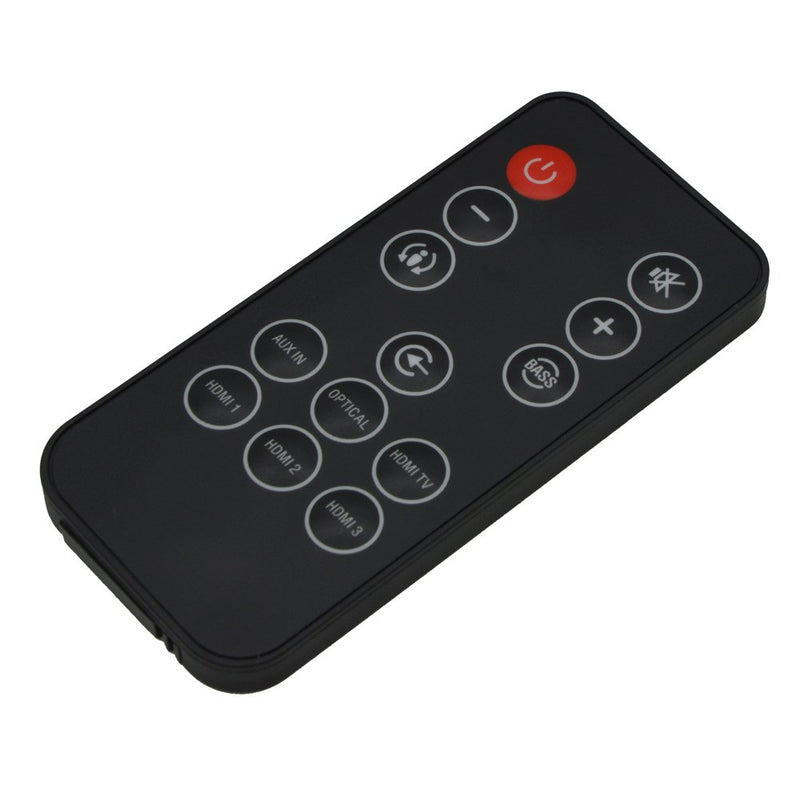 Motiexic Remote Control Replacement for JBL Cinema SB100 Cinema SB200 Soundbar with Battery Inside