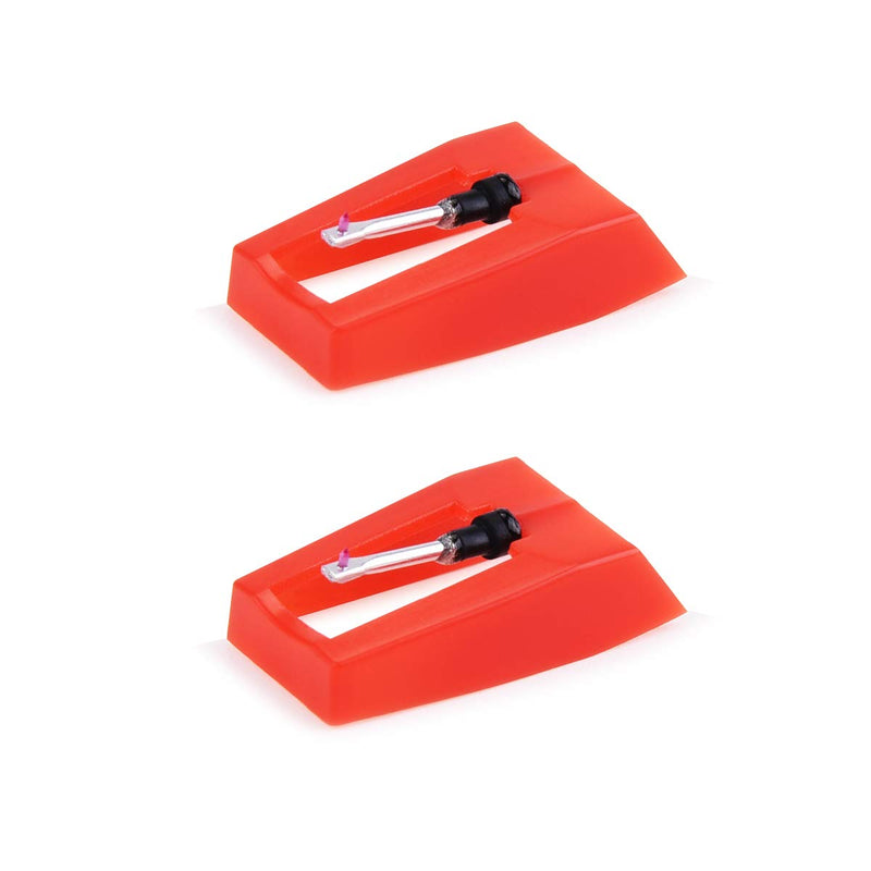 [AUSTRALIA] - Popsky Ruby Stylus Needle Replacement for Record Player, Turntable, LP, Phonograph(Pack of 2) 