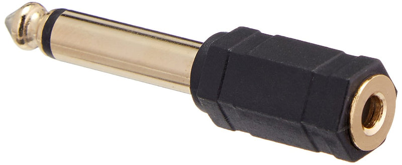 [AUSTRALIA] - Monoprice 107137 6.35mm Mono Plug to 3.5mm Stereo Jack Adaptor, Gold Plated 