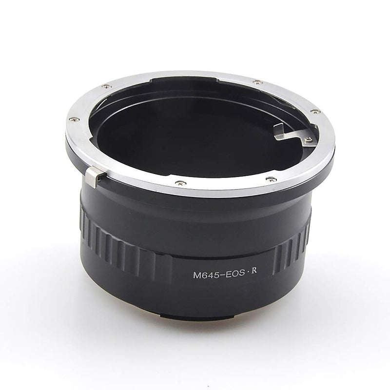 Compatible with Mamiya 645 (M645) Mount Lenses to Canon RF Mount Mirrorless Camera Body, M645 to EOS R Lens Adapter for Camera Mamiya 645 to Canon EOS R Lens adapter