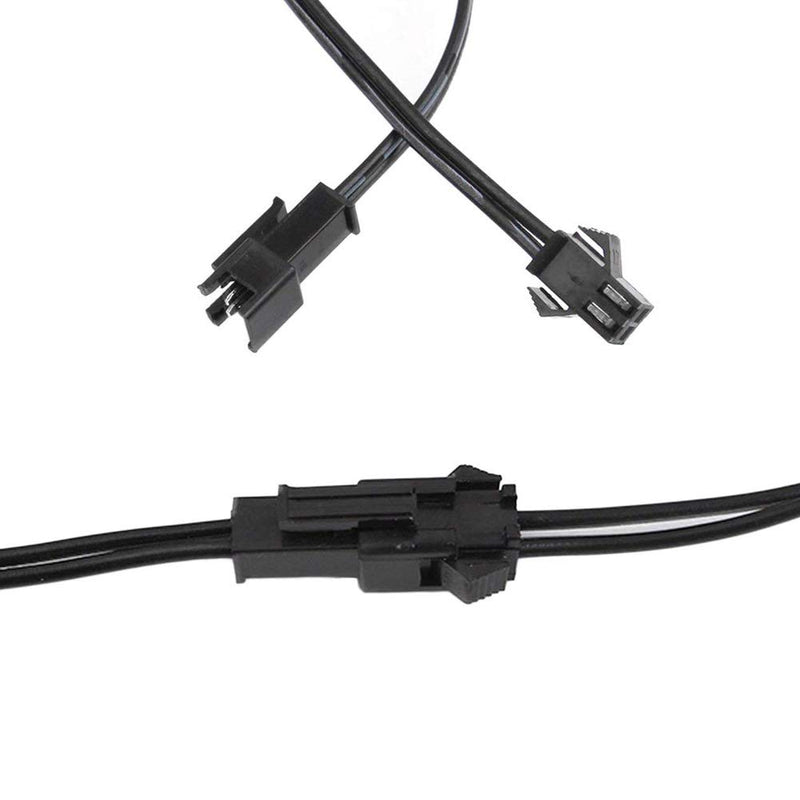 Kmruazre El Wire, Car Lights, Rope Lights, 5M/16FT 12V Glowing Strobing Electroluminescent Wire Neon Lights for Car Interior Decorations(Blue) Blue