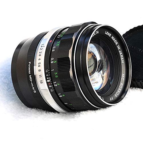 Fotasy Minolta MD Lens to M43 Adapter, MD MC Mount to MFT Adapter, for Olympus E-PL8 E-PL9 E-M1 E-M5 E-M10 I II III E-PM2 E-PM1 Pen-F E-M1X/ Panasonic G7 G9 GF8 GH5 GX7 GX8 GX9 GX85 GX80 GX850 G90 G91 Standard