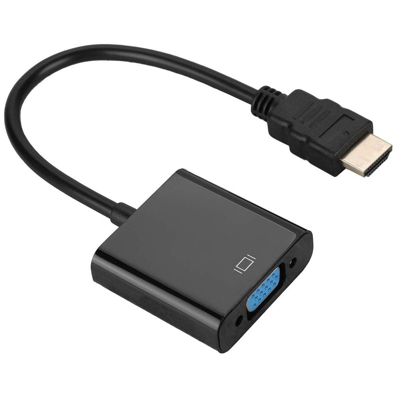 720p/1080p HDMI Male to VGA Female Video Converter Adapter Cable for PC Laptop, HD Set-top Boxes, Hard Disk Players