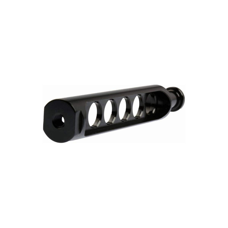 [AUSTRALIA] - ProMediaGear BLSA5A 5 inch Tall Aluminum Boomerang Bracket Adapter for Profoto B1 B2 Broncolor and Elinchrom Standard Lightstand Mount, Black 
