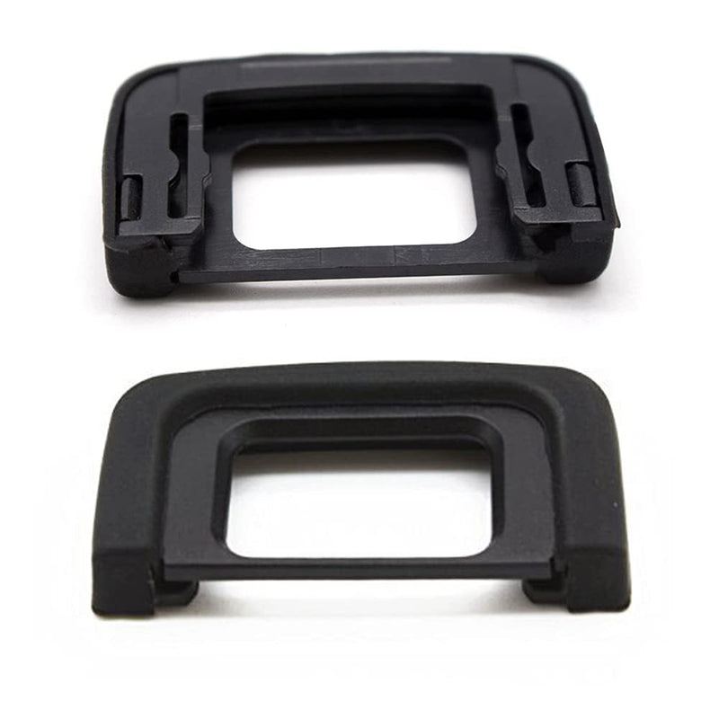 Eyecup Eyepiece Viewfinder for Nikon D5600 D5500 D5300 D3500 D3400 D3300 Camera, Replaces Nikon DK-25 (2 Pack)