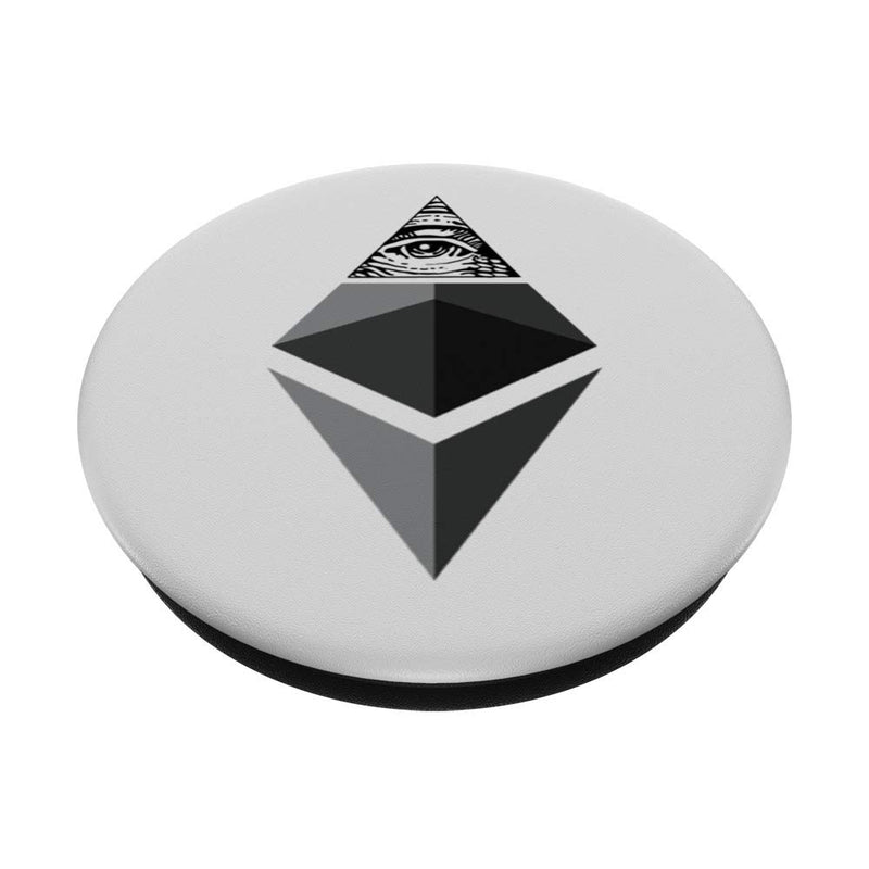 Illuminati Ethereum - Ethereum crypto currency phone gift Black