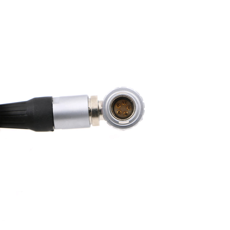 Alvin's Cables TIME Code Coiled Cable for Sound Devices ZAXCOM DENECKE XL-LL Roll Right Angle 5 Pin Male to Male double Right Angle 5 pin