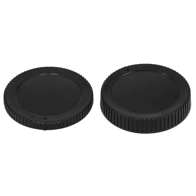 Haoge Camera Body Cap and Rear Lens Cap Cover Kit for Nikon Z Mount Camera Lens Z7II Z6II Z50 Z6 Z7 Replaces LF-N1 BF-N1