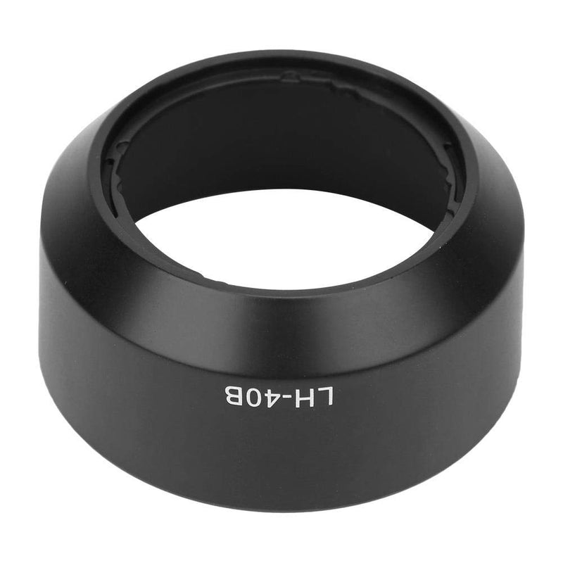 Bindpo LH-40B Camera Lens Hood Replacement 37mm for Olympus Digital M.ZUIKO 45mm f/1.8(Black) Black