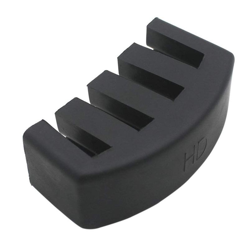 MUPOO Rubber Cello Practice Mute, Black (Violin) size for violin