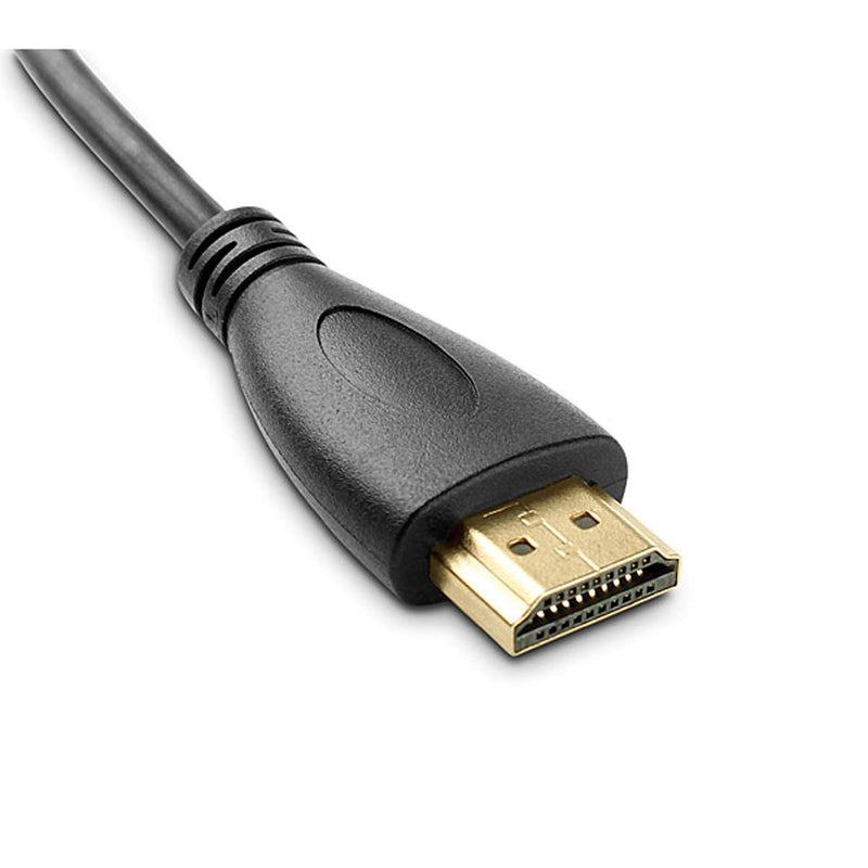 [AUSTRALIA] - Micro HDMI Socket HDMI Adapter Cable for Tablet & Cell Phone 20cm Black Female to Male 