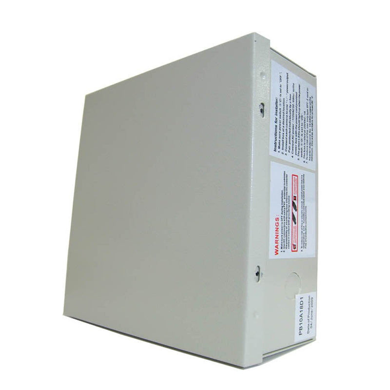SPT Security Systems 15-PB12A9D3 9 Port 12 Amp CCTV Power Supply Box (Beige)