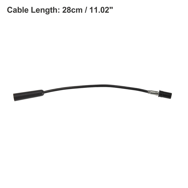 [AUSTRALIA] - X AUTOHAUX Car Radio Antenna 1 Female to 1 Female Adapter Connector Cable FM AM Stereo Audio for Chrysler for Dodge for Ford for GM for Jeep 2002-Up 40-CR20 