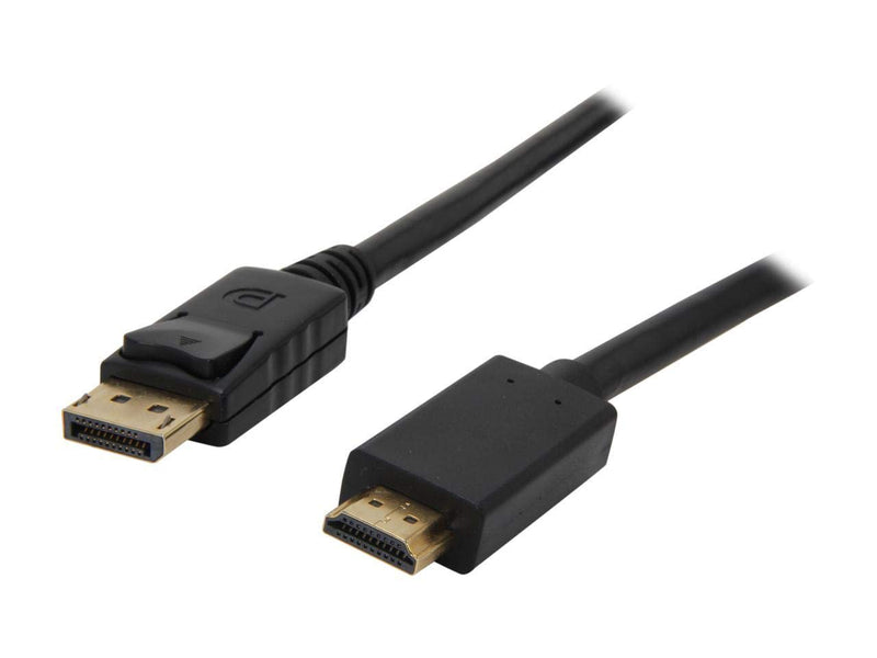 Nippon Labs DP-HDMI-6 6' DisplayPort Male to HDMI Male Cable 6-Feet