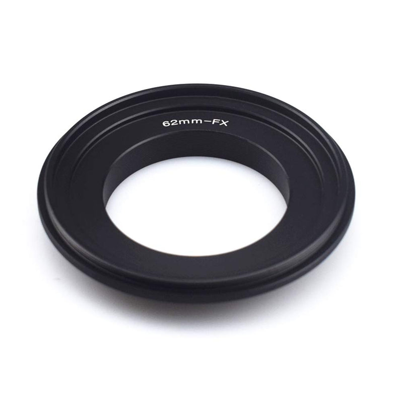 62MM Macro Reverse Adapter Ring Lens Adapter & for Fuji Film FX X Mount X-A5 X-A20 X-A10 X-A3 X-A2 X-A1 X-T2 X-E3 X-E2S X-E2 X-E1 Camera 62mm to FX Reverse Adapter Ring