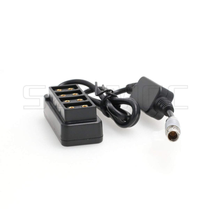 SZRMCC Fischer 3 Pin RS of ARRI Alexa Camera 12V Regulated Power Out to 4 Female D-tap Splitter P tap Splitter Cable